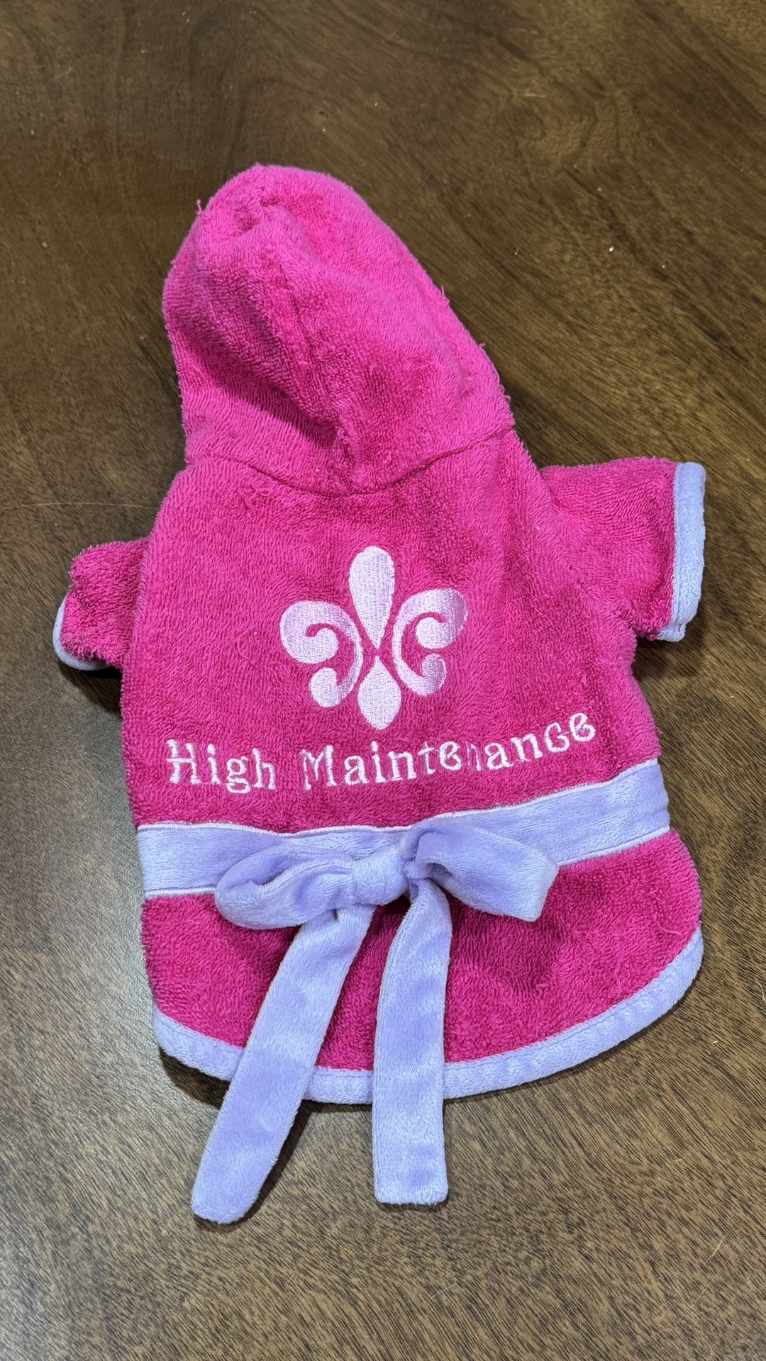 Small Dog Bathrobe