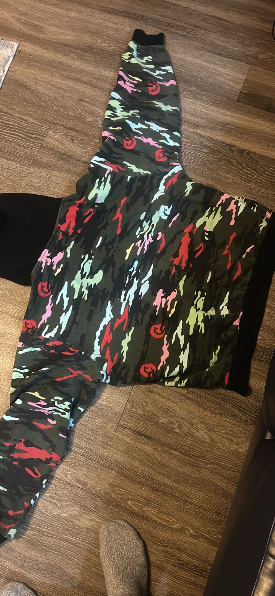 Cookies Escobar Camo 1/4 Zip Pullover Hoodie