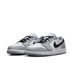 JORDAN 1 LOW GREY BLACK WHITE SIZE 5.5