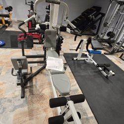 Precor Solana Home Cable Gym Weights Bench Press Leg  Exercise Machine 