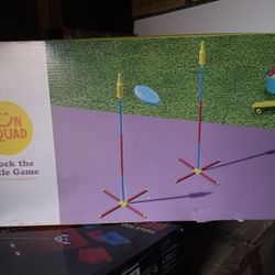 Knock The Bottle Game.