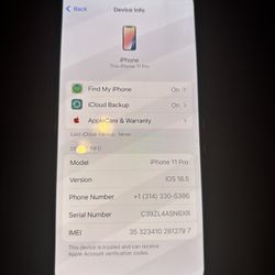 Cricket I Phone 11Pro Great Shape