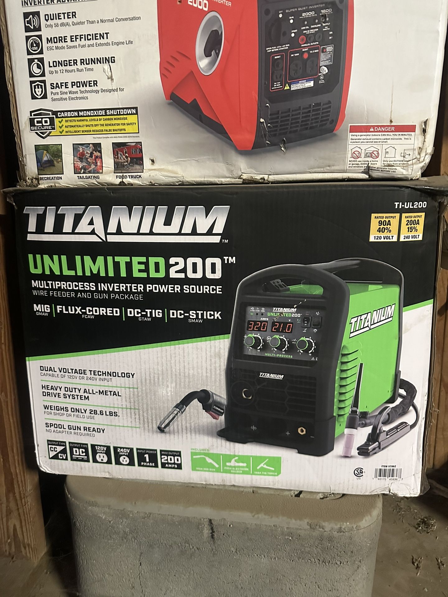Titanium 200 Welder