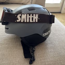 Kids Smith Ski Helmet 48-53cm