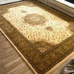 Large Traditional Persian-Style Area Rug