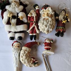 Santa Ornaments