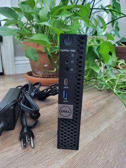 Dell 7060 MicroPC | i7-8700T | 16GbRam  | 256NVMe | 11Pro | Charger | 90DaysWranty | 2xDP | Nic |