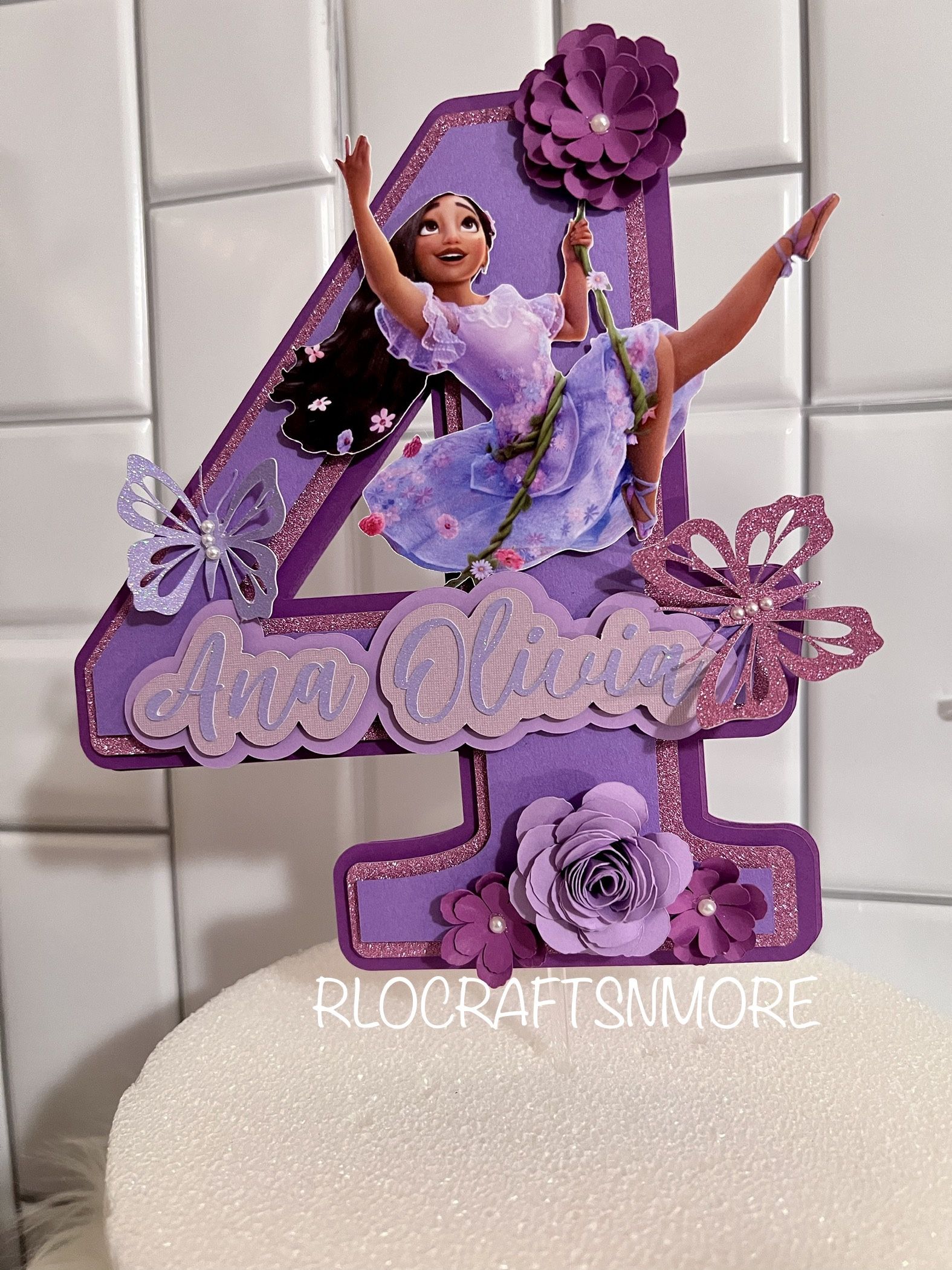 Personalized Cake Topper 