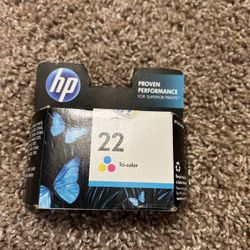HP 22 Original Ink Cartridge Tri-Color Cyan Magenta Yellow NEW SEALED