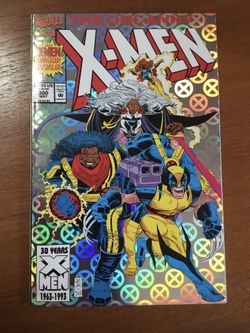 Great Condition- Marvel Comics- 30yr X-Men Anniversary Spectacular #300 May 1993 Holofoil Comic Book- THE UNCANNY 