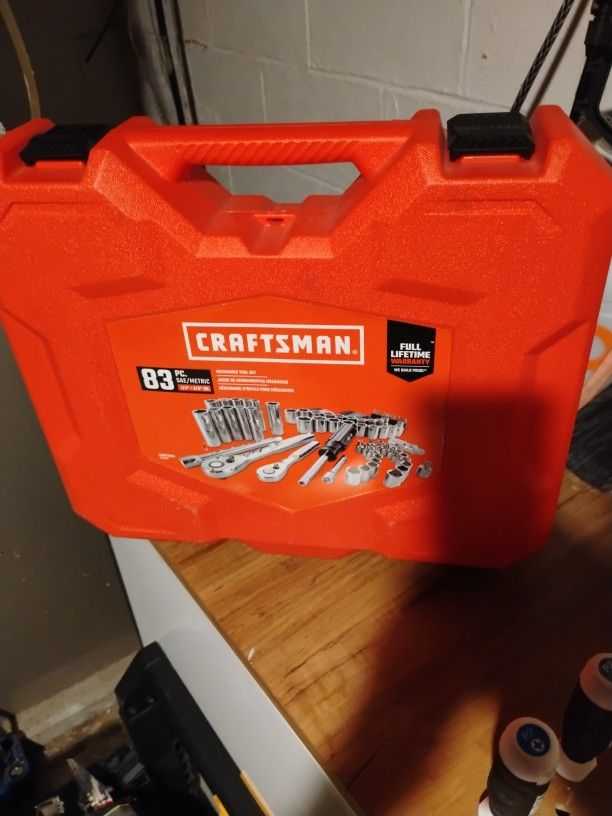 Craftsman 83pc Mechanics Socket Set