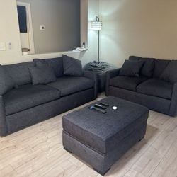 Brand New Sofas And Ottoman W/Storage $600 OBO!