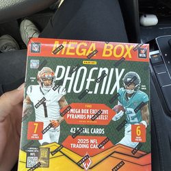 Trading cards Panini Phoenix NFL Mega Box Sealed 2025