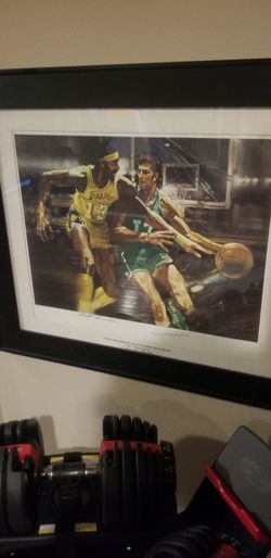 Wilt Chamberlain John Havlicek Limited Edition 291/1000 Upper Deck UDA not 💜💛 Kobe Bryant Lebron James UDA MJ Jordan Lakers Panini Jersey Basketball