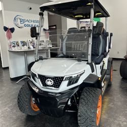 New Lifted Lithium Golf Cart