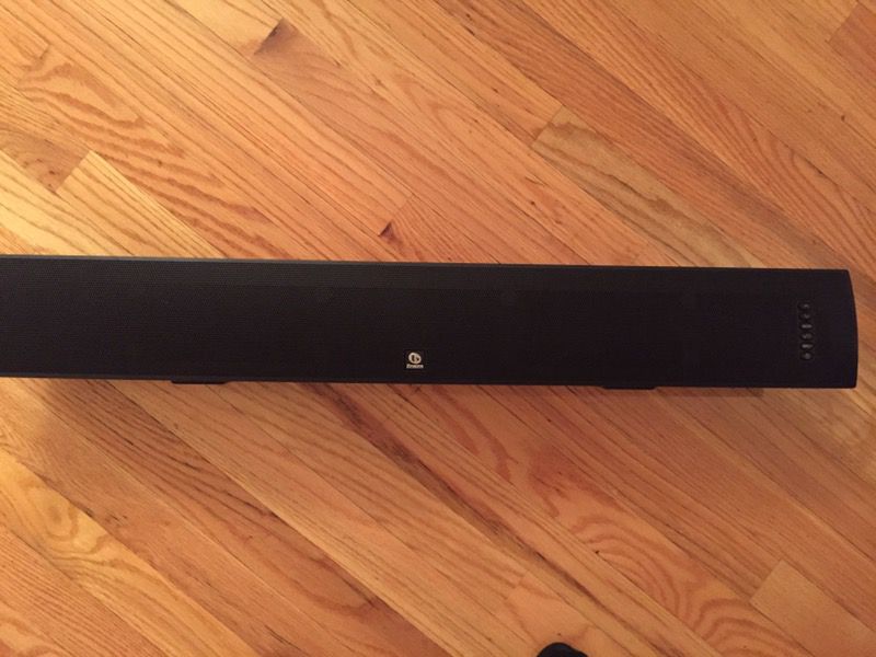 Sounds bar and subwoofer tv system brand new!