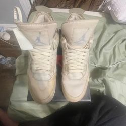 Off White Jordan 4s