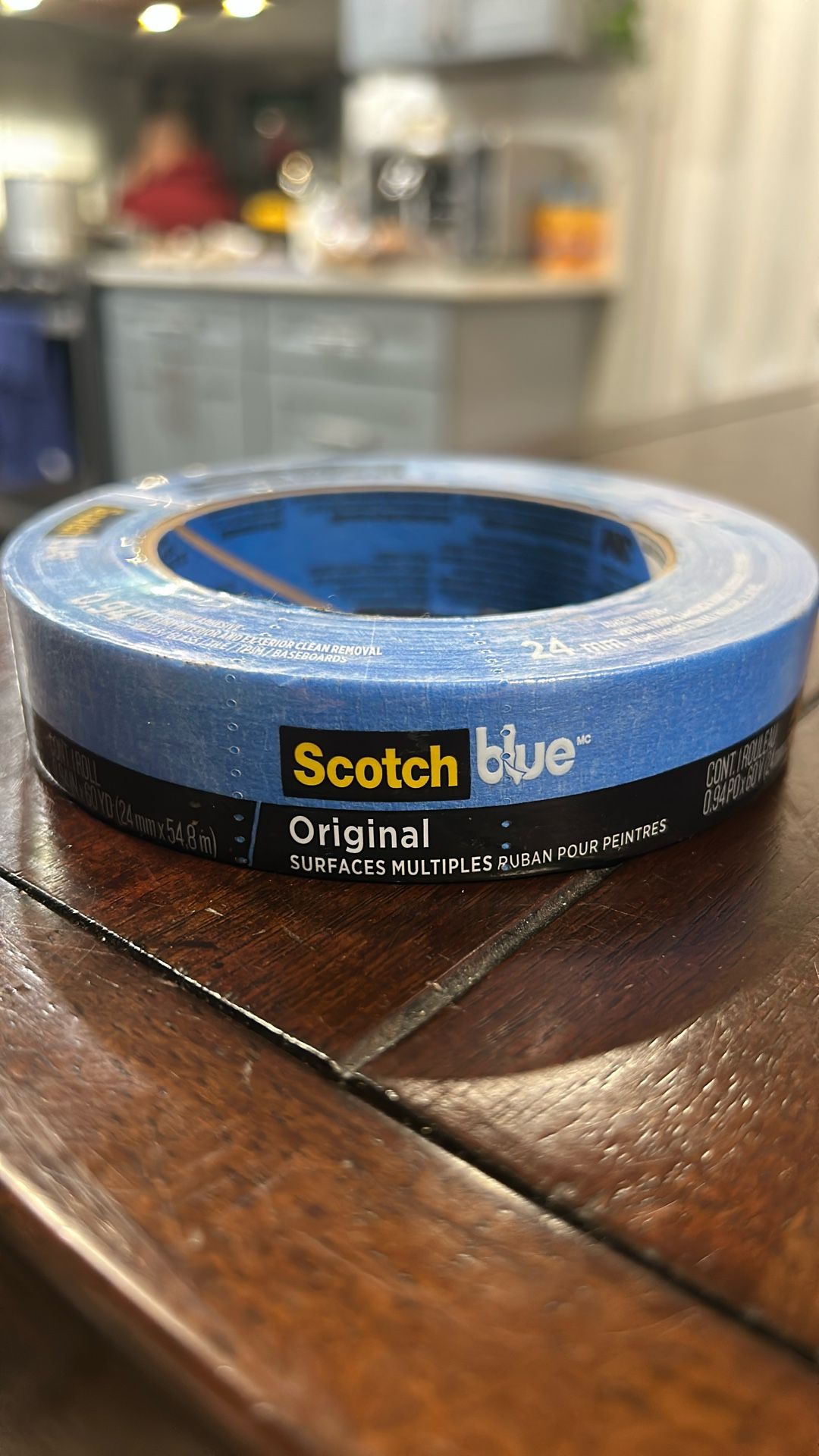 Scotch Blue 24mm 0.94” Medium Adhesive, Tape Azul Para Pintar, $5 Each