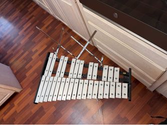 Kaman CB Xylophone Percussion 30 Key Glockenspiel w/ Carrying Case Student