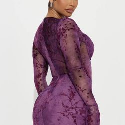 Mesh Mini Dress