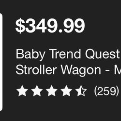 Quest Plus 3in 1 Stroller Wagon