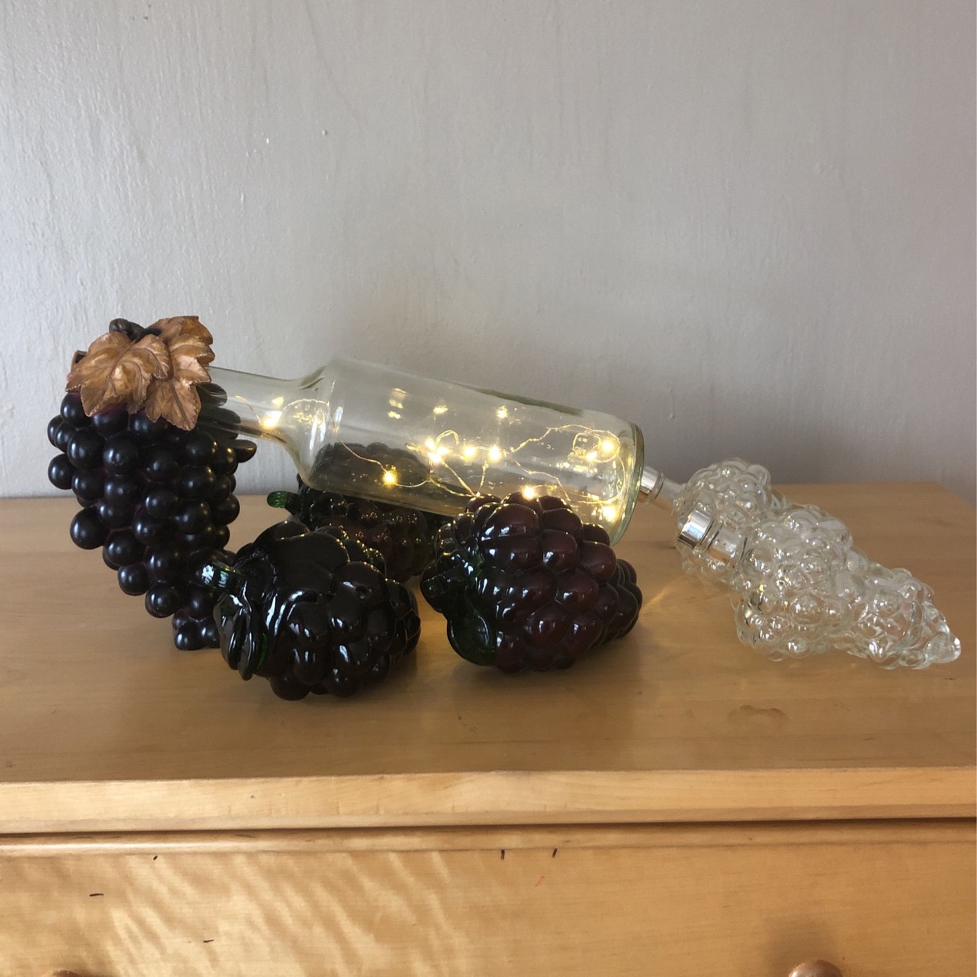 Grape Glass Decorations