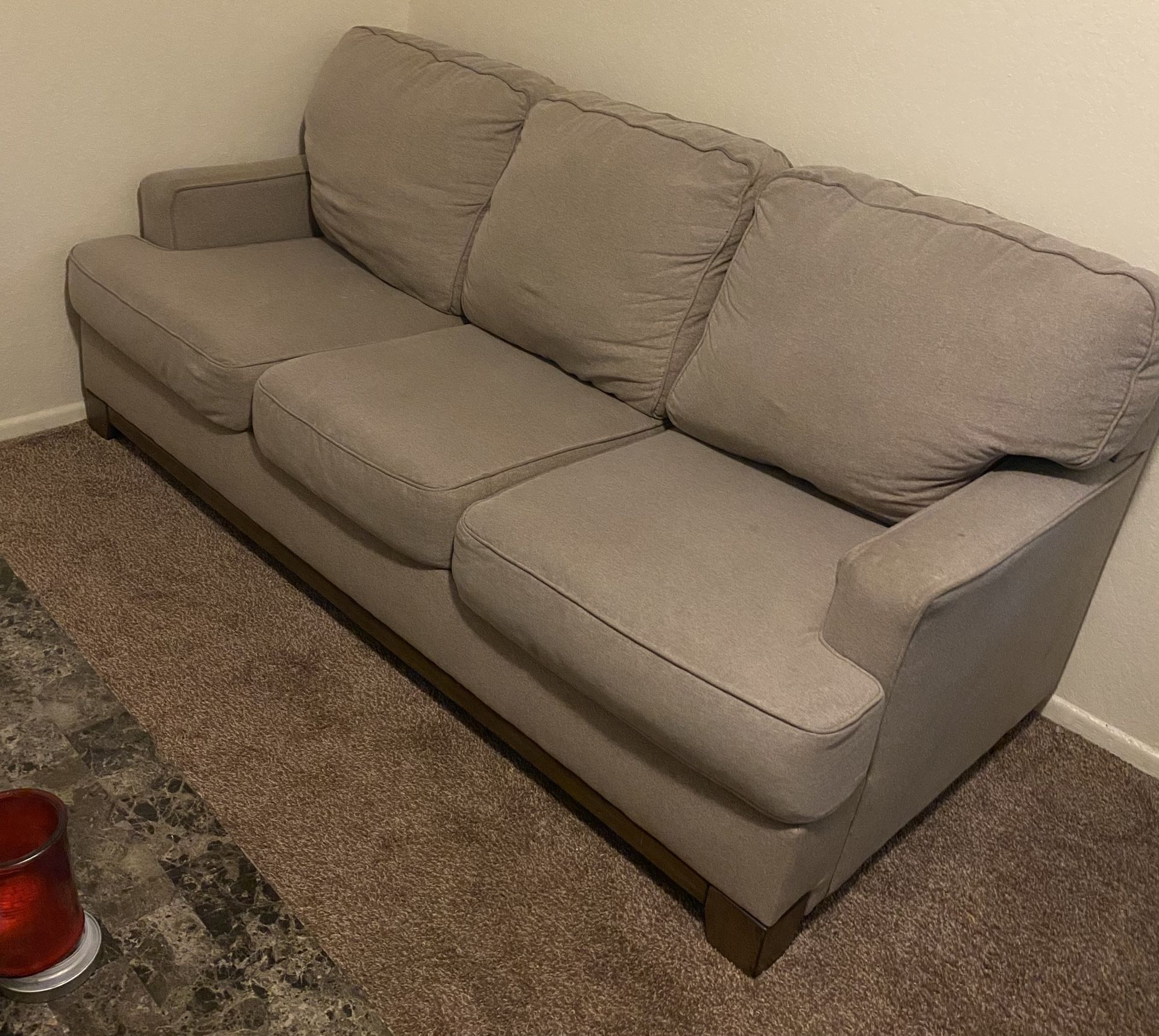 Couch, 2 Tables and small Tv Stand