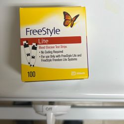 Freestyle, Diabetic Test Strips