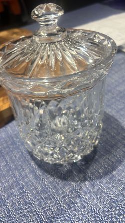 Cristal Pot With Top Awesome And Super Robust