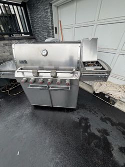 Weber summit grill barbecue