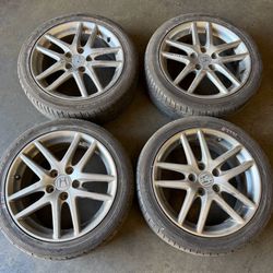 CL7 Honda Accord Wheels 17x7 Euro-R K20A 5x114.3