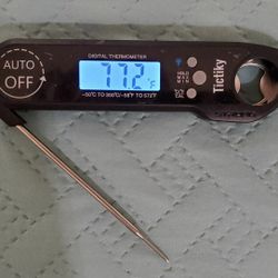 Waterproof Ultra Fast Digital Food Cooking Thermometer with Backlight, Magnetic & Calibration for Kitchen Outdoor BBQ and Grill  Ig