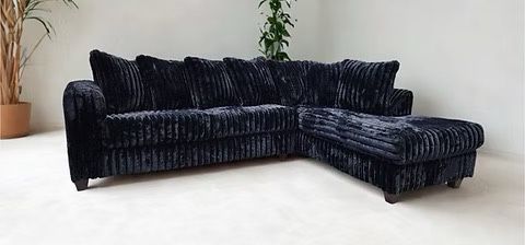 Comfy Fluffy Sectional - Brand New - At Furniture Expo