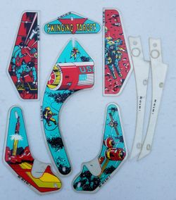 Williams Space Odyssey EM Pinball Playfield Plastics