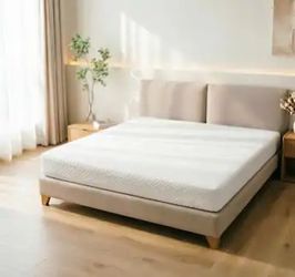 Furniture of America - 6" Memory Foam Mattress, CertiPUR-US Certified, Plush Comfort, Pressure Relief, Roll-in-Box, Medium Firm, Double layer - White