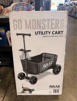 AVAAR Go Monster Utility Cart Brand New In Box
