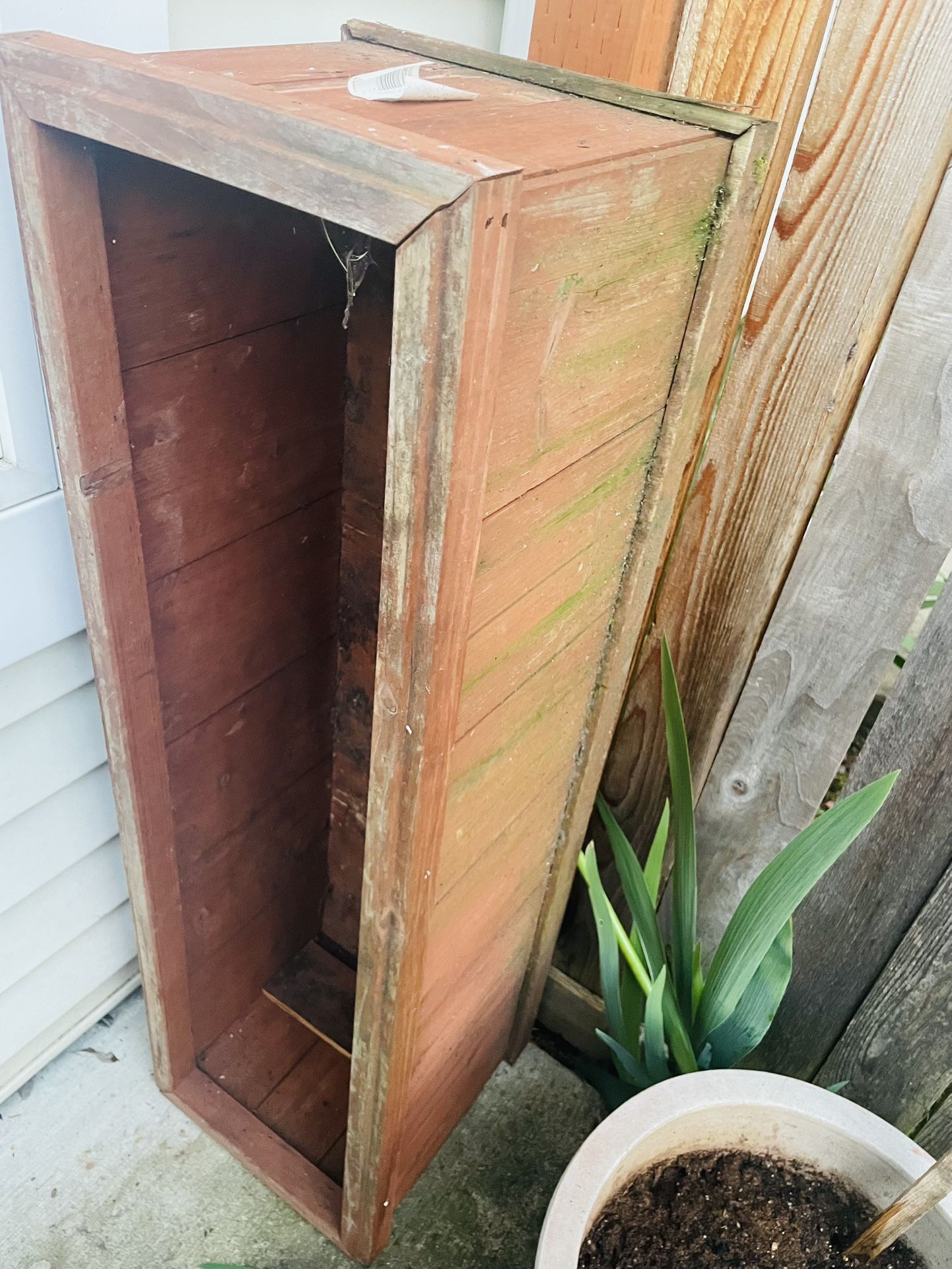 40 inch wood planter box
