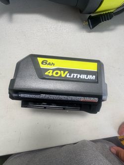 Ryobi 40V 6AH Battery