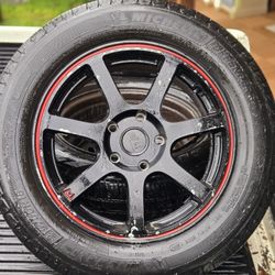 16" Spare  TIRES One Mag, One Steel  Wheel