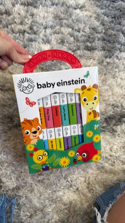 Baby Einstein mini books with case