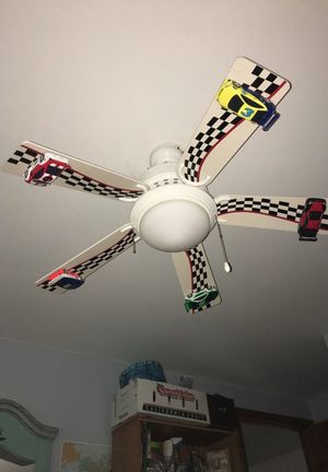 Boys Room Race Car Ceiling Fan For Sale In Palos Heights Il Offerup