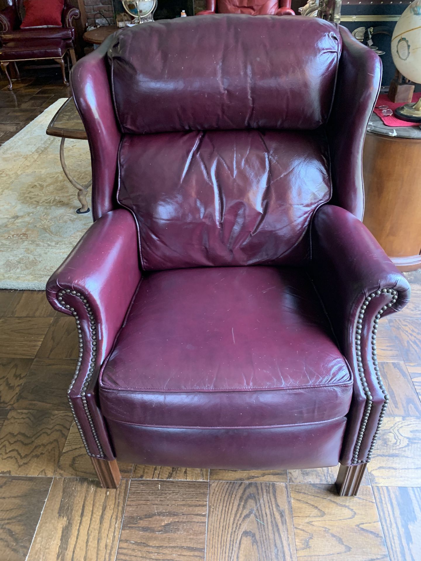 Bradington Young Leather Recliner