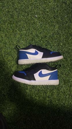 Jordan 1 Low Toddler Sneakers Velcro lace size 7c