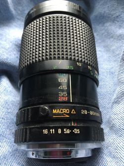 35mm camera lens