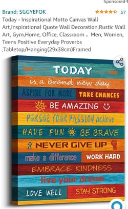 Inspirational Wall Art
