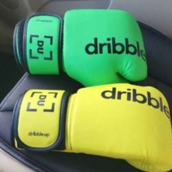 DRIBBLE UP BOXING GLOVES 12 Oz