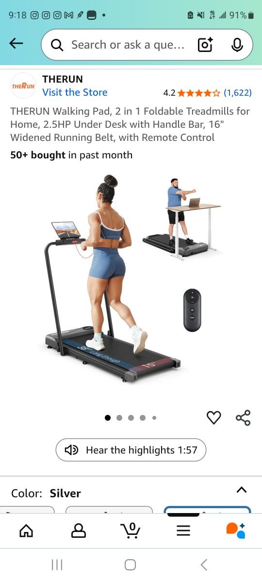 Foldable Treadmill