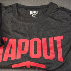 Set Of Three Tapout Shirt Mens Large Crewneck Shirts