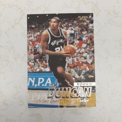 Tim Duncan 97-98 Rookie Card