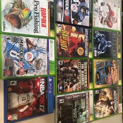 XBOX Original Video games 